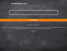Tablet Screenshot of incrediblepass.com